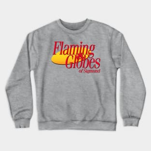 Coming Soon:  Flaming Globes Crewneck Sweatshirt